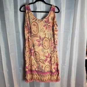 Rainbow-Jo sleeveless dress Sz XL